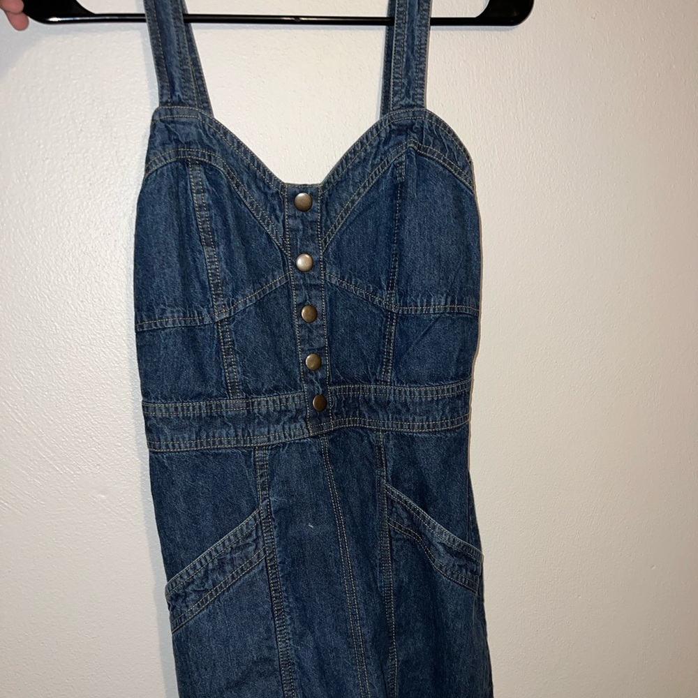Denim dress